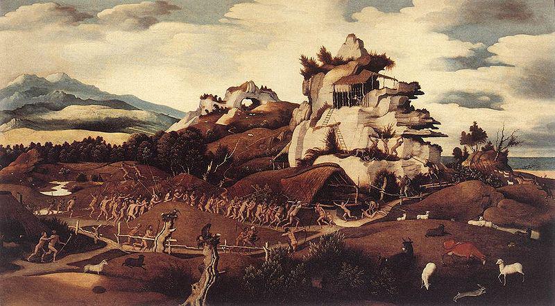  Landscape with an Episode from the Conquest of America or Discovery of America